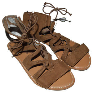 Baby Gap NEW Gladiator Laceup Sandals 12